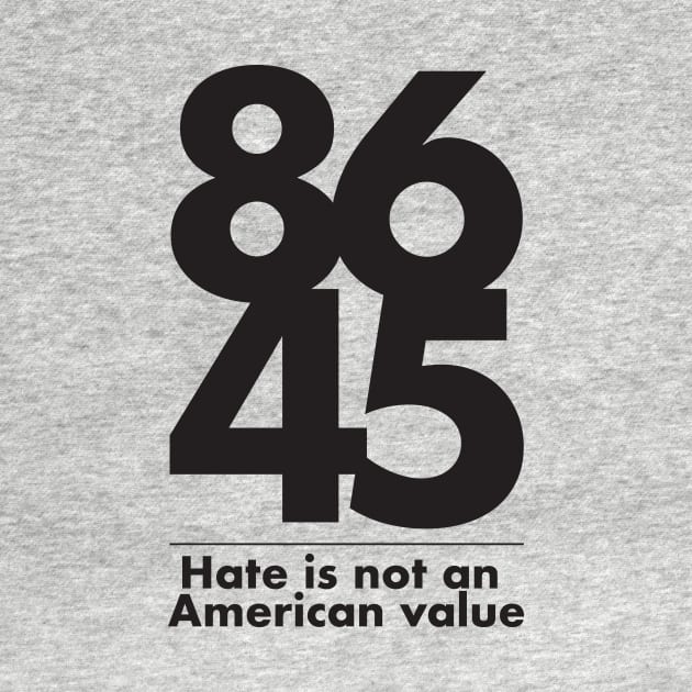 8645 - Hate is not a family value - dark print by jerwarren